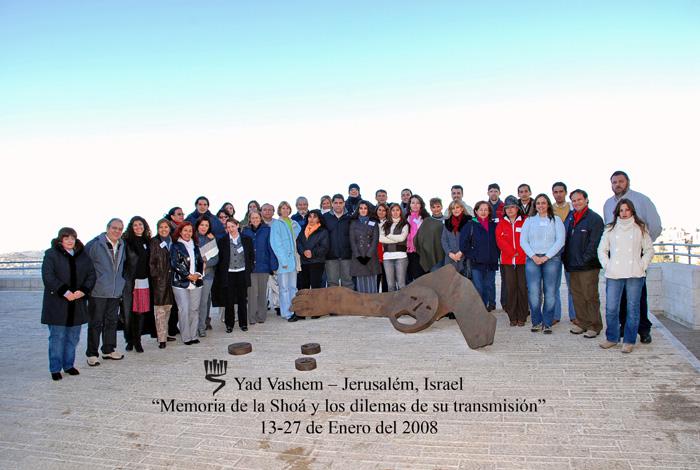 Yad Vashem - Jerusalén, Israel. Seminario de América Latina, 13-27 de Enero del 2008