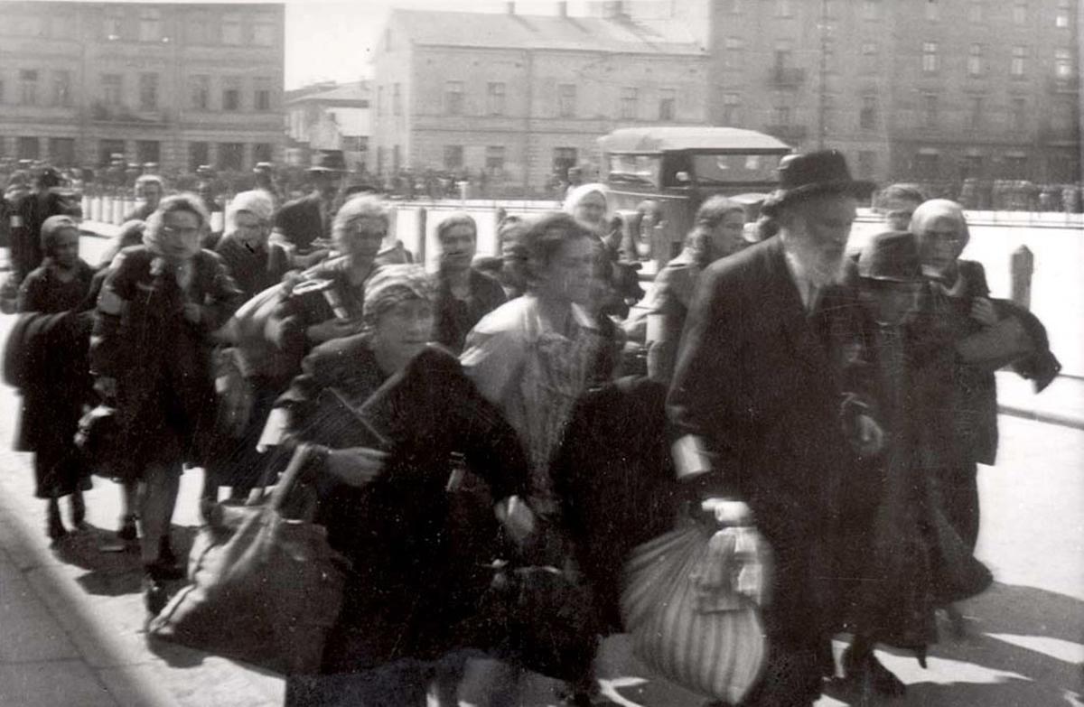 Deportation of Jews from the Krakow Ghetto, Poland, March 1943