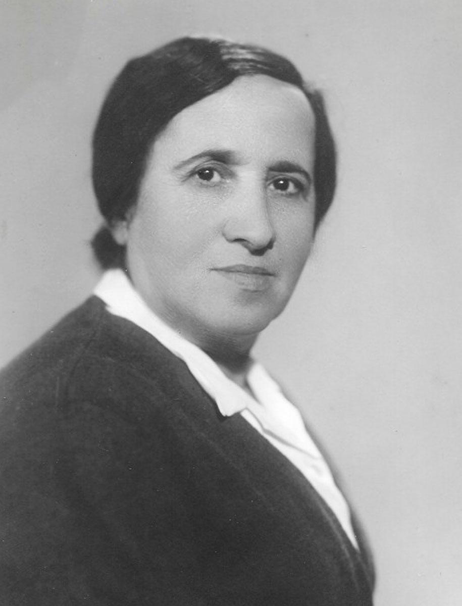 Hannah Friedman (née Goldenberg), mother of Giselle Cycowicz, after the war