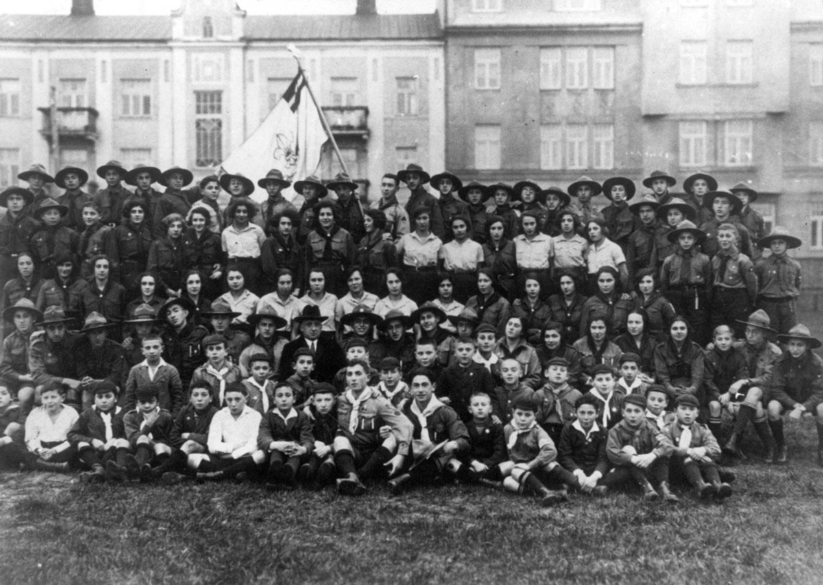Reunión de los Scouts en Liepāja, 1924