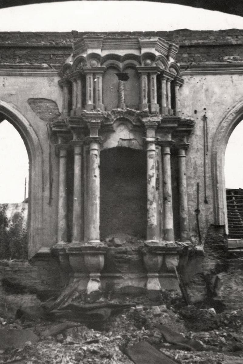 Ruins of the Vilna Gaon Synagogue