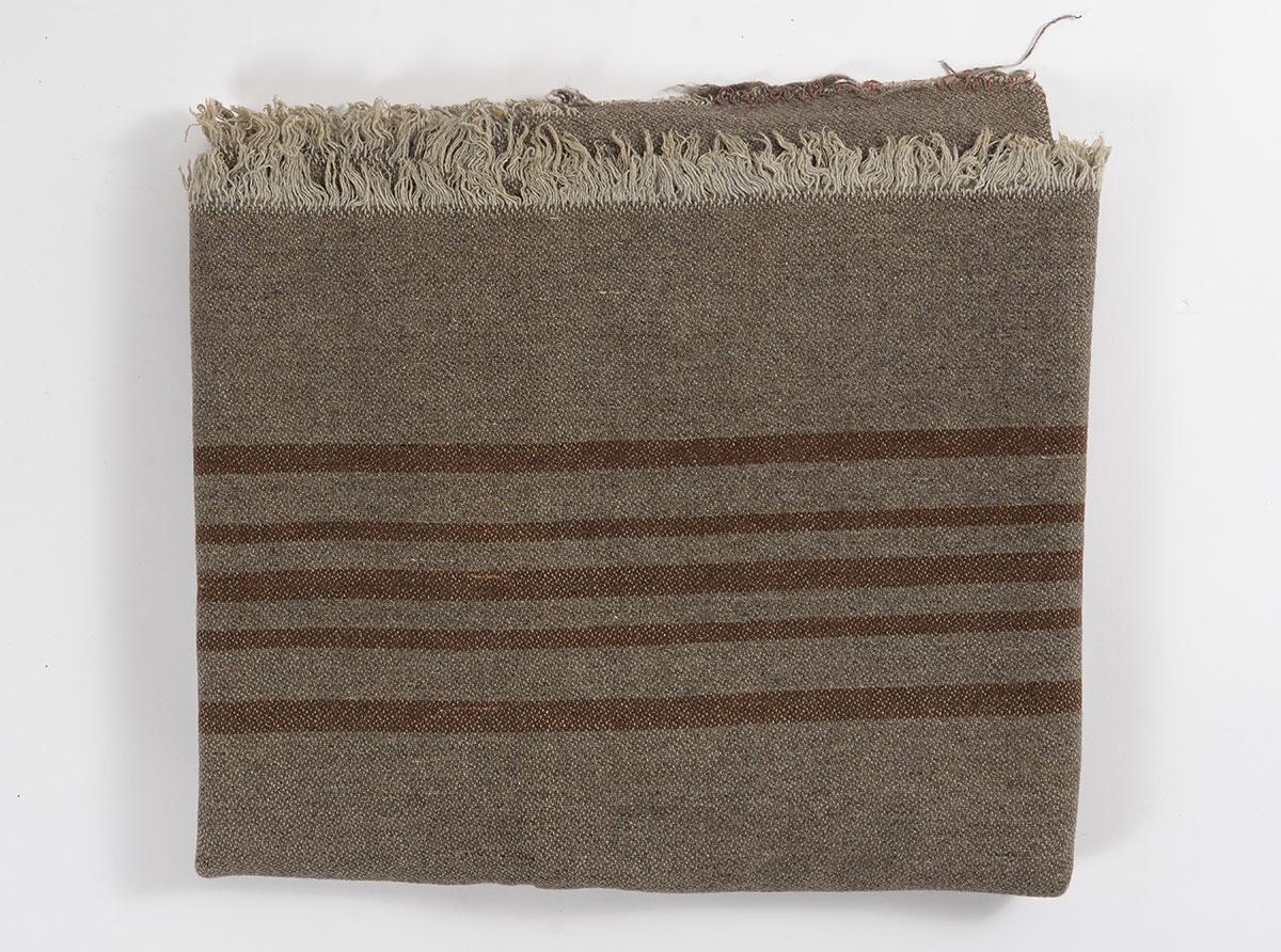 Blanket that Regina Lamsztein received on liberation from Mauthausen