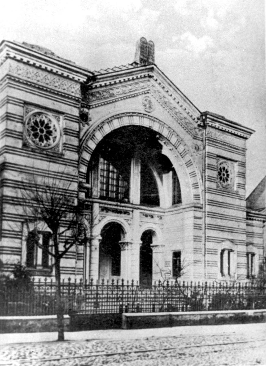 The Choral Synagogue, Vilna, c.1918