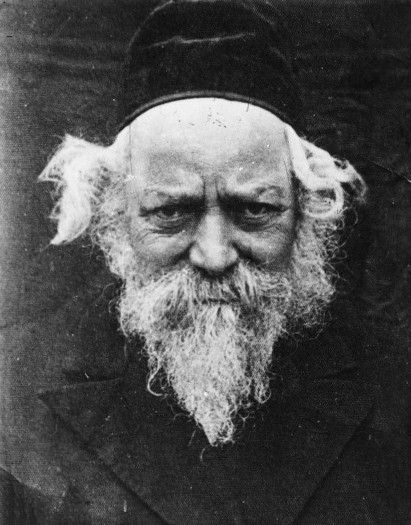 Rabbi Baruch Ber Leibowitz (1870-1939), head of Knesset Beit Yitzhak Yeshiva. Vilna, prewar