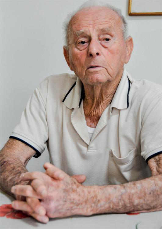 שלמה גלפרין, יליד 1931, ליטא, כיום מתגורר בבית שאן.