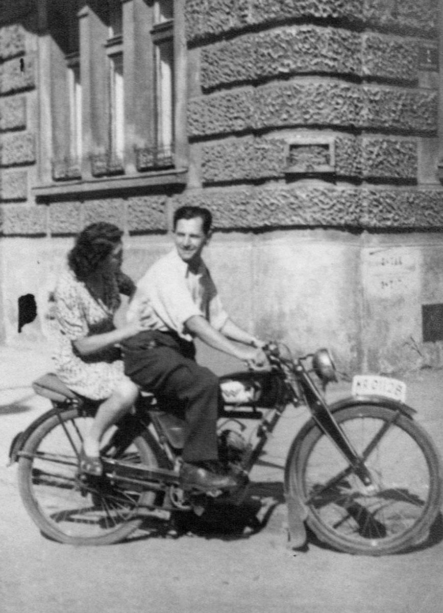 בועז לזר ואשתו בלנקה לבית פרנס, אחרי המלחמה