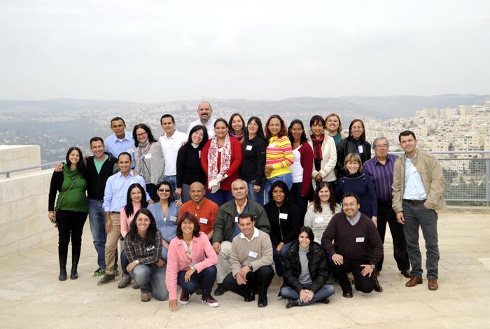Yad Vashem - Jerusalén, Israel. Seminario de América Latina, 26 de enero - 5 de febrero del 2014