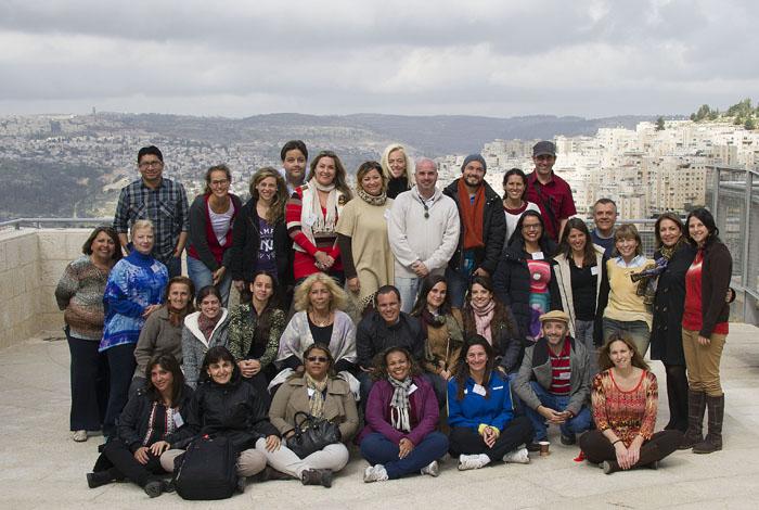 Yad Vashem - Jerusalén, Israel. Seminario de América Latina, 26 de enero -5 de febrero del 2015