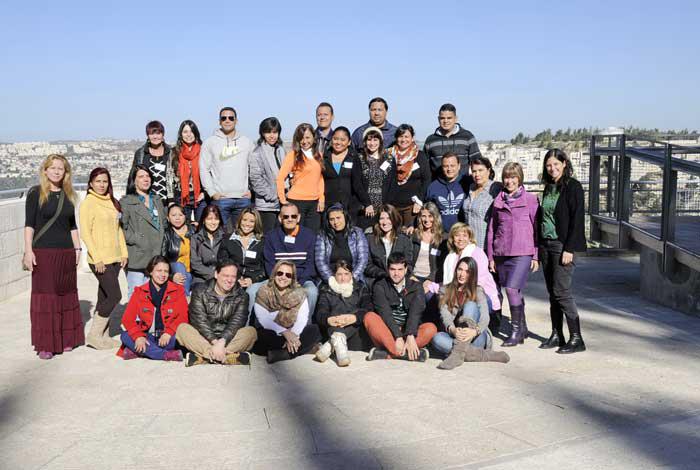 Yad Vashem - Jerusalén, Israel. Seminario de América Latina, 3-13 de enero de 2015
