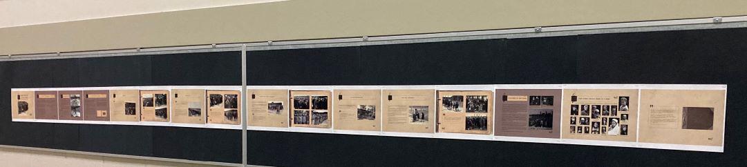 Выставка ready2print &quot;Аушвиц – место на земле : Альбом Аушвиц&quot;. экспозиция в Христианской Школе Кальвина, Альберта, Канада