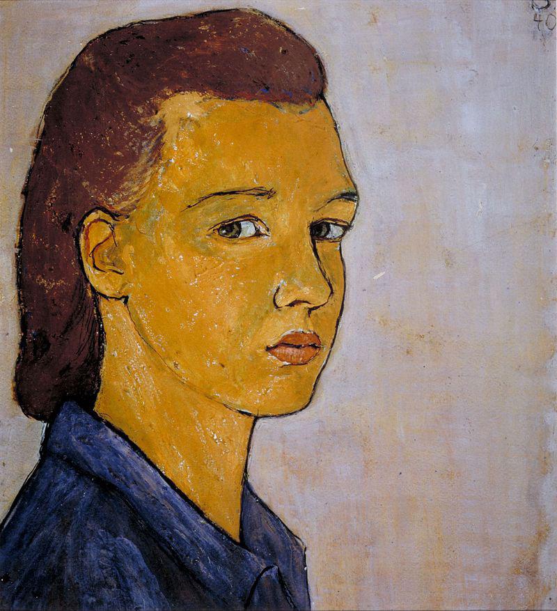 Charlotte Salomon (1917-1943). Autoportrait 1940