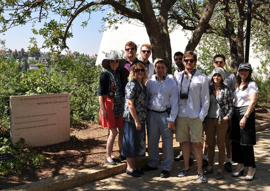 Grey's Anatomy stars visit Yad Vashem
