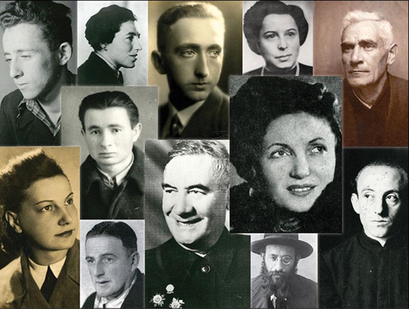 Figuras destacadas involucradas en rescate durante el Holocausto