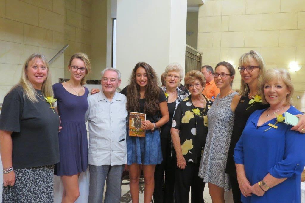 Holocaust survivor Tomi Reichental with the Jewish Women's Benevolent Soiety