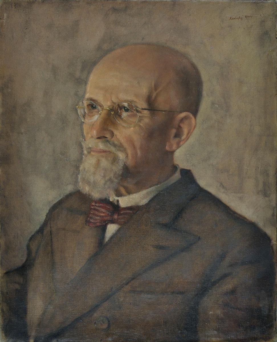 Jiří Valdštýn-Karlínský (1894-1971), Dr. Hermann Strauss, Theresienstadt Ghetto, 1944