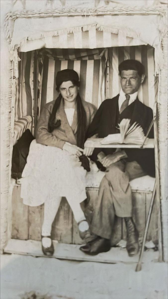 Marie and Bedřich Fritz Baum