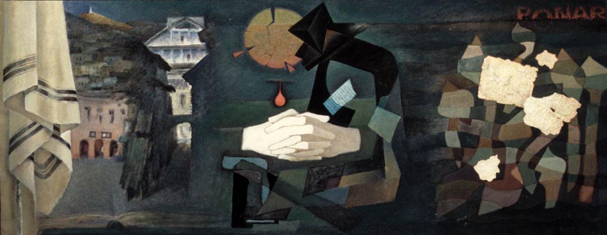 משה בייגל (באהעלפער) (1908-1995). וילנה ופונאר, 1989