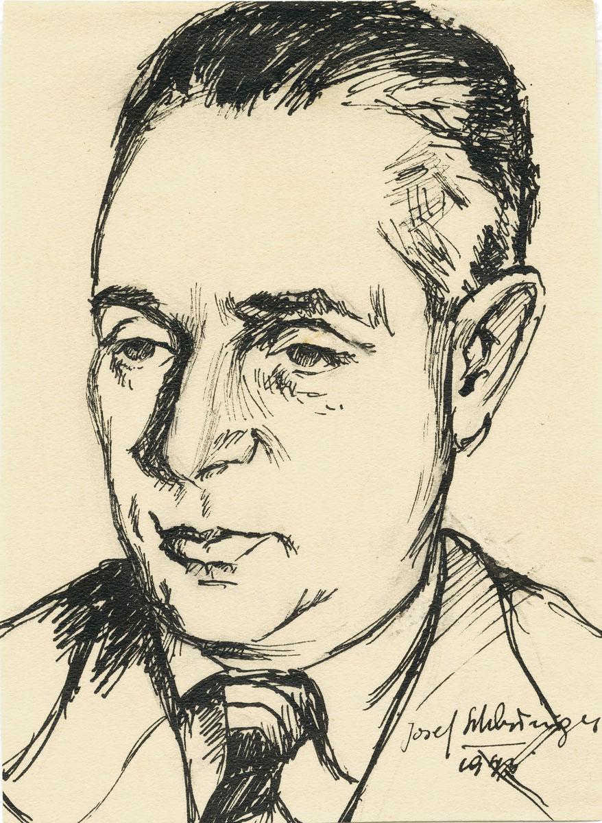 יוסף שלזינגר (1919-1993), הרמן פרנקל, גטו קובנה, 1943