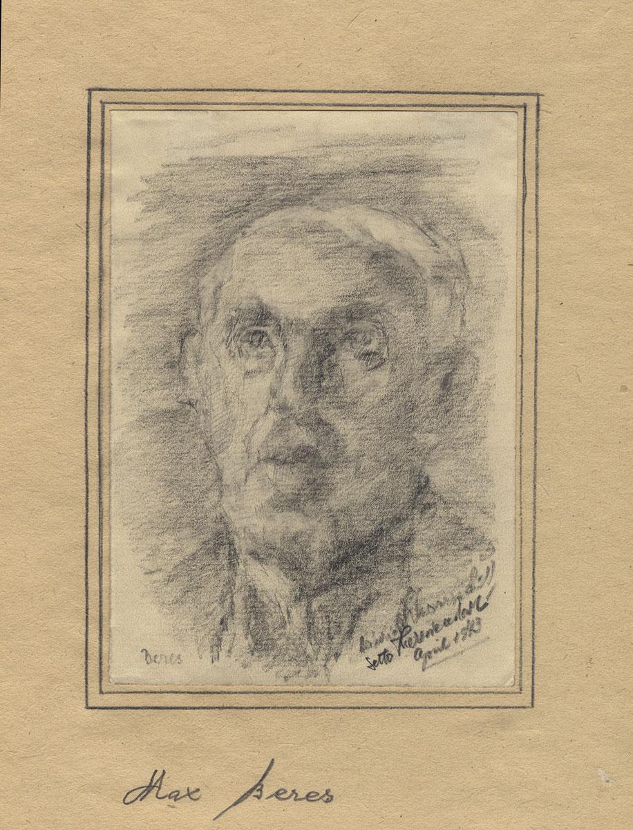 היינריך שוורצשילד (1889-1943), מקס ברס, גטו טרזיינשטט,  1943