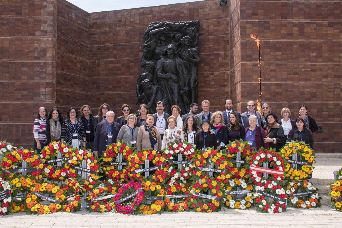 Representantes del Seminario de Líderes Comunitarios de Yad Vashem 2017.