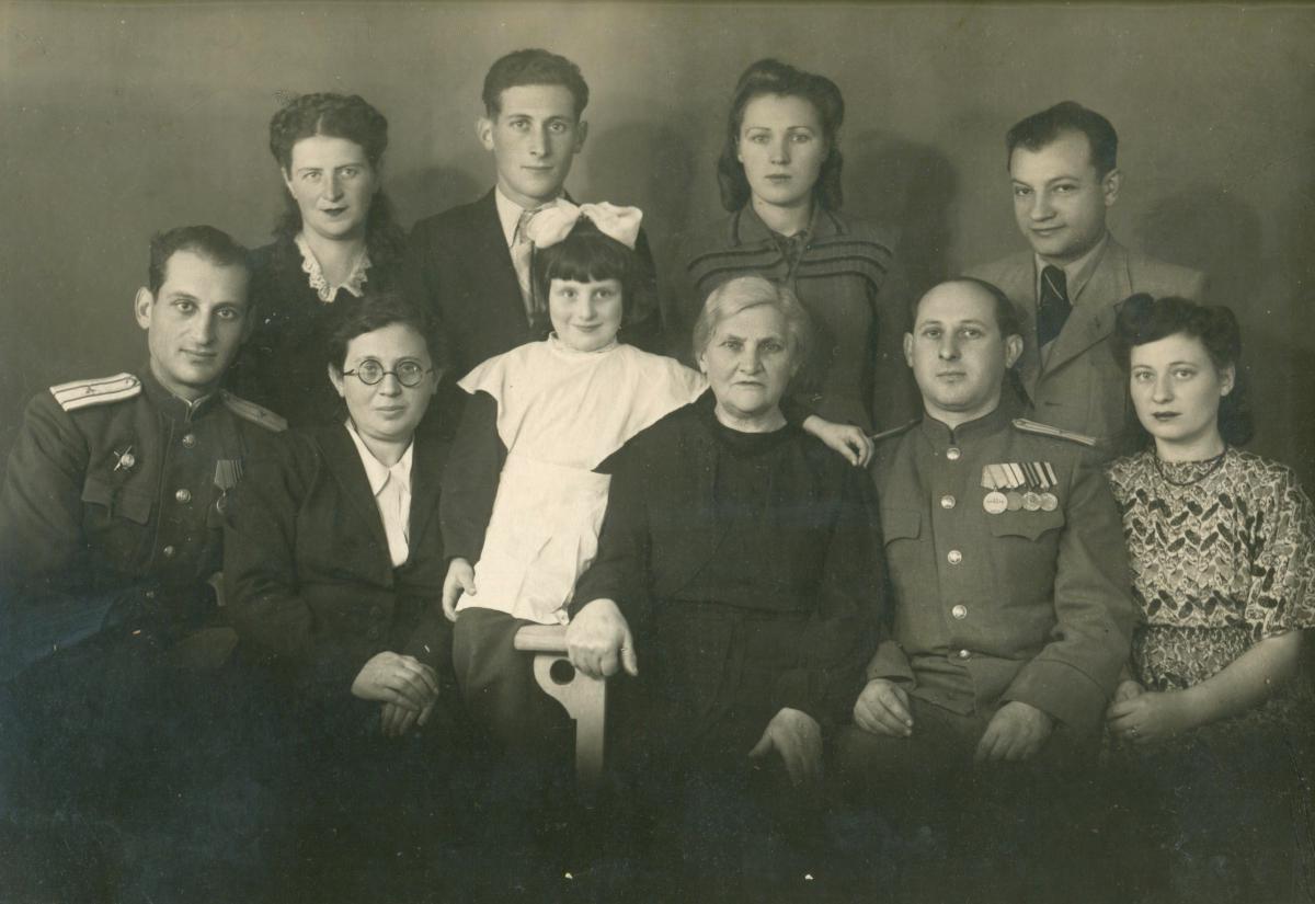 Семья Черниных после войны
