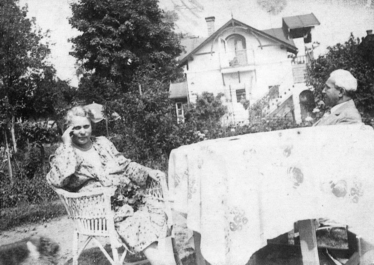 Los abuelos Haim y Pepi Liebermann, 1931