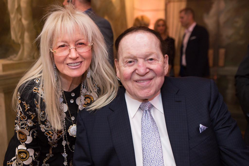 Sheldon and Dr. Miriam Adelson