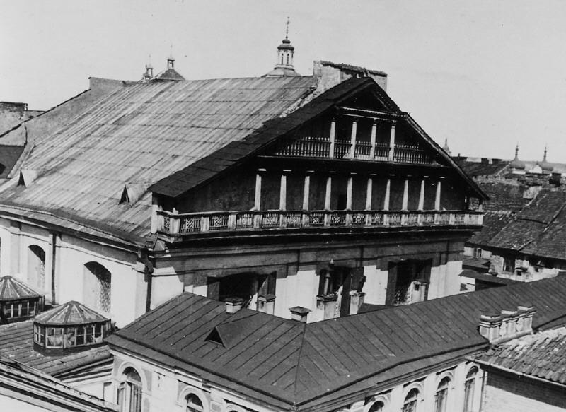 The &quot;Old Synagogue&quot; in Vilna during the period of the German occupation of Vilna during WWI