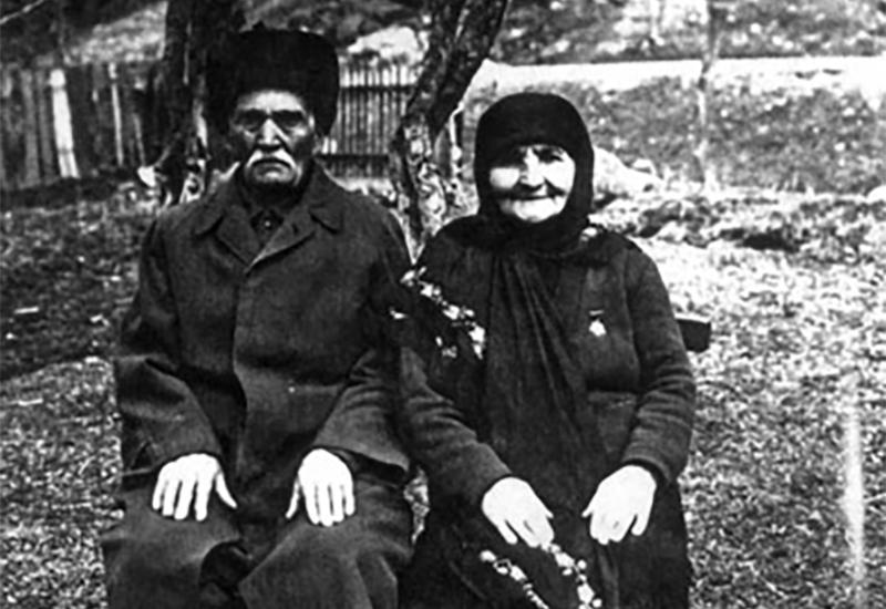 Шамаил Халамлиев с супругой Фердаус, Черкесск, Северный Кавказ, Россия