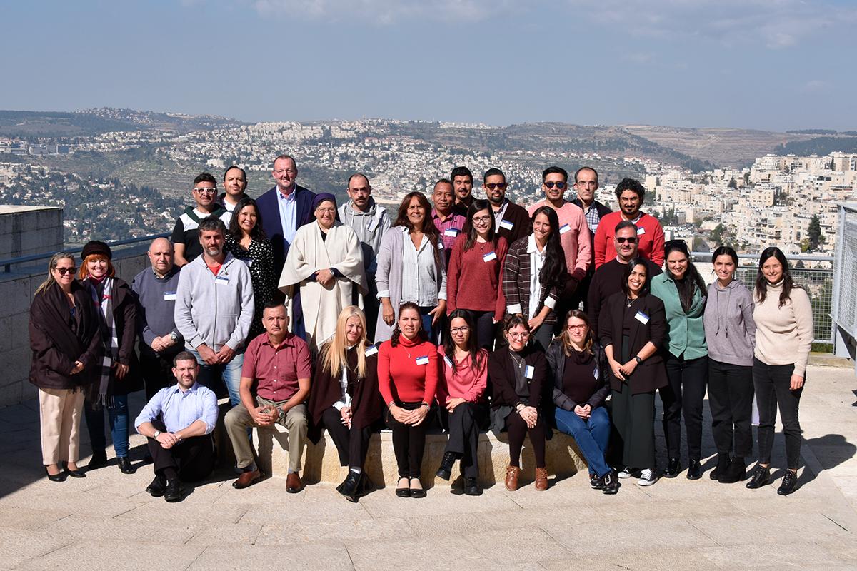 Yad Vashem - Jerusalén, Israel. Seminario de América Latina, 31 de enero – 1º de febrero de 2023