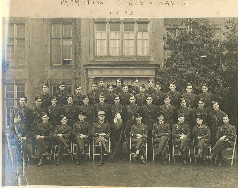 Promoción de Cadets de la France Libre, Saint Cyr, Inglaterra, 1943. 