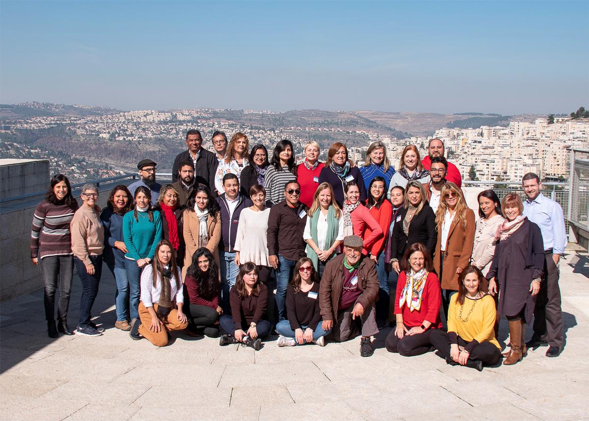 Yad Vashem - Jerusalén, Israel. Seminario de América Latina, 19-29 de enero, 2020