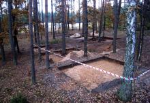 החפירות לשחזור מבנה מחנה ההשמדה סוביבור
