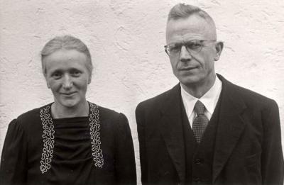 Pfarrerehepaar Gertrud und Otto Mörike