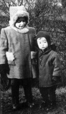 Eva Novotna, the survivor, with Milan, Herbenova’s son