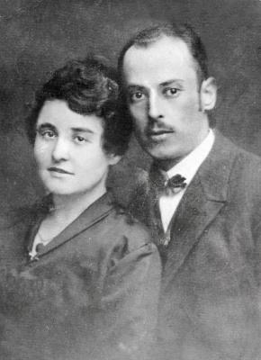 Anny's parents, Leopold and Malvine Löwinger