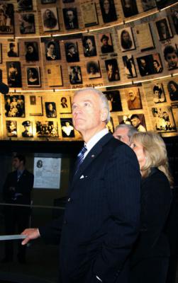 US Vice President Joe Biden in the Hall of Names