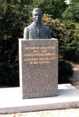 Monumento a Sousa Mendes, Burdeos, Francia