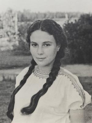 Miriam after she had immigrated to Israel, 1949