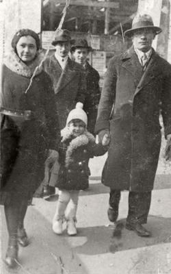 Herman and Lucia with their son Roman