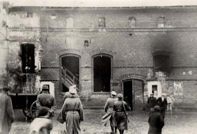 אנשי כוחות הבטחון הגרמניים בחלם בתקופת כיבוש העיר