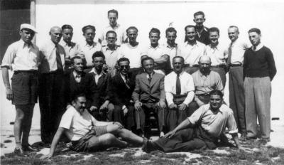 Ferramonte, Italien: Gefangene in einem Lager, 1942