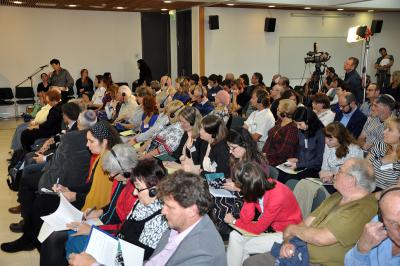 Public at the conference. Yad Vashem, 20 November 2017