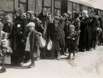 Arrivo degli Ebrei Ungheresi sulla rampa di Auschwitz-Birkenau, 27 Maggio 1944