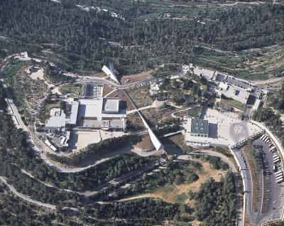 Aerial view of Yad Vashem