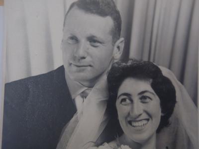 Casamiento de Alberto y Shoshana Neuwirth en 1960