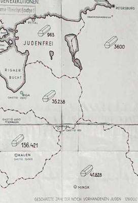 Anlage zum zweiten Bericht des Führers der Einsatzgruppe A, Dr. Franz Stahlecker, über die Aktionen der Einsatzgruppe D für die Zeit vom 16. Oktober 1941 bis 31. Januar 194