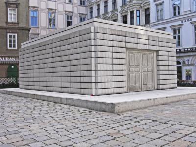 The Judenplatz Holocaust Memorial, Rachel Whiteread, Vienna