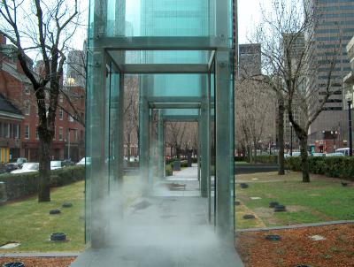 The New England Holocaust Memorial ­Stanley Saitowitz, Boston