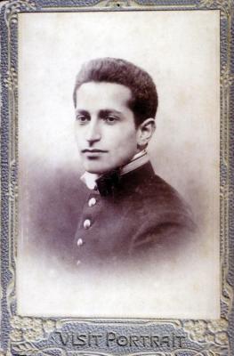 Самуил Гельфман, отец Софьи, 1913 г., 20 лет
